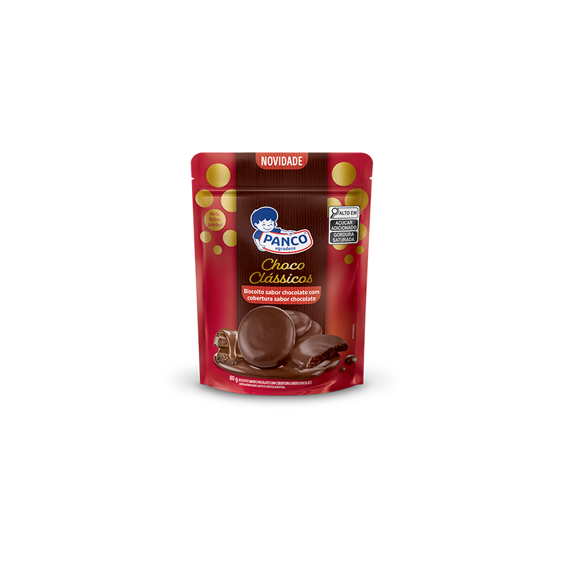 BISC DOCE PANCO COBERT CHOC 42X80G