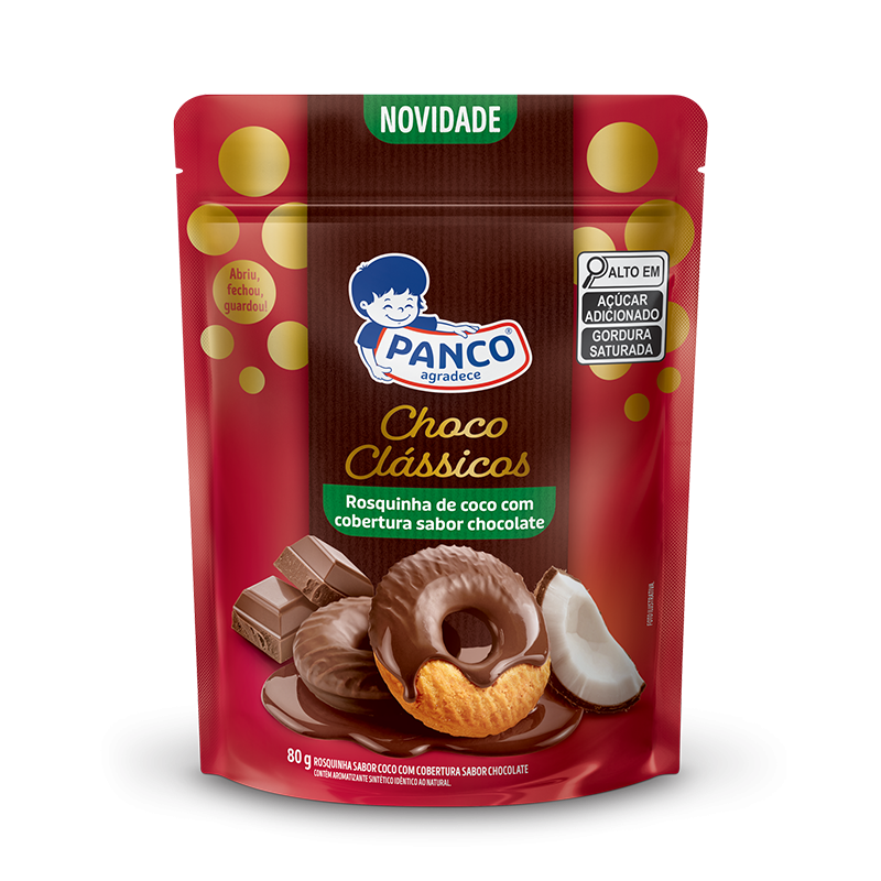 BISC PANCO ROSQUINHA 80G COCO COB CHOCOLATE