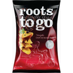 CHIPS DE BATATA-DOCE TERIYAKI ROOTS TO GO PACOTE 45G