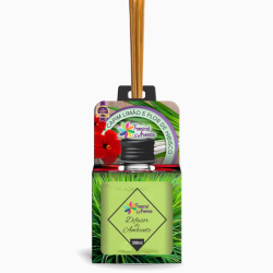 Difusor De Ambiente Premium Capim Limão E Flor De Hibisco 300ml