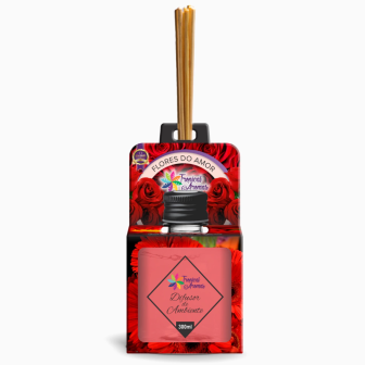 Difusor De Ambiente Premium Flores Do Amor 300ml