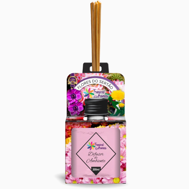 DIFUSOR PREMIUM 300 ML - FLORES DO SERTAO