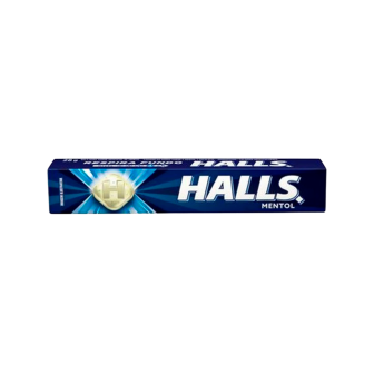 BALA MENTOL HALLS PACOTE 28G