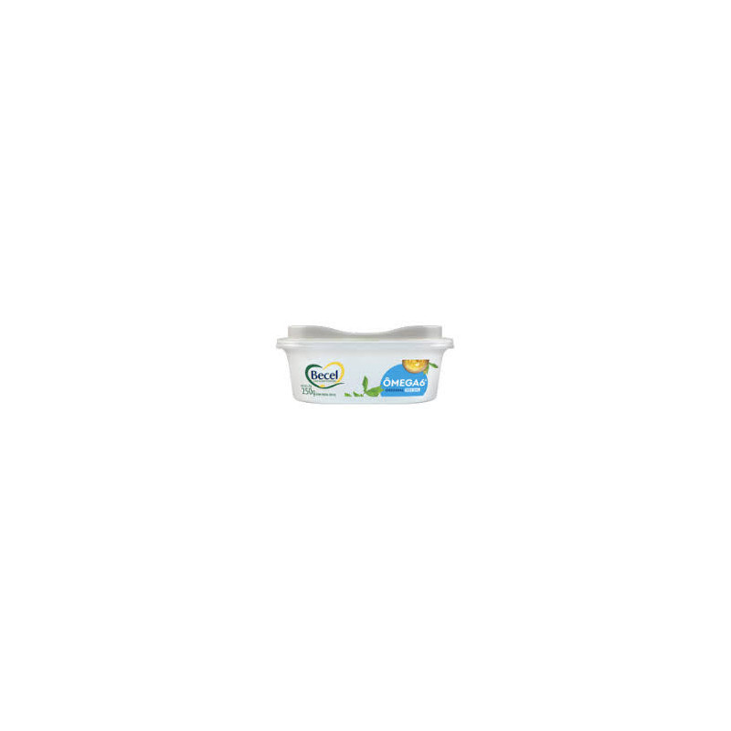 MARGARINA ORIGINAL SEM SAL ZERO LACTOSE BECEL POTE 250G