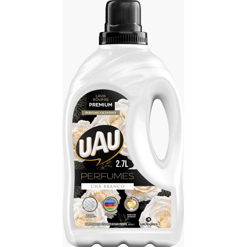 LAVA ROUPAS UAU 2.7L CHA BRANCO