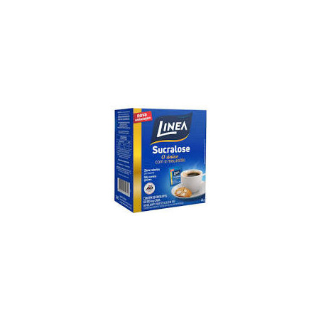 ADOÇANTE EM PÓ SUCRALOSE LINEA CAIXA 25G 50 UNIDADES