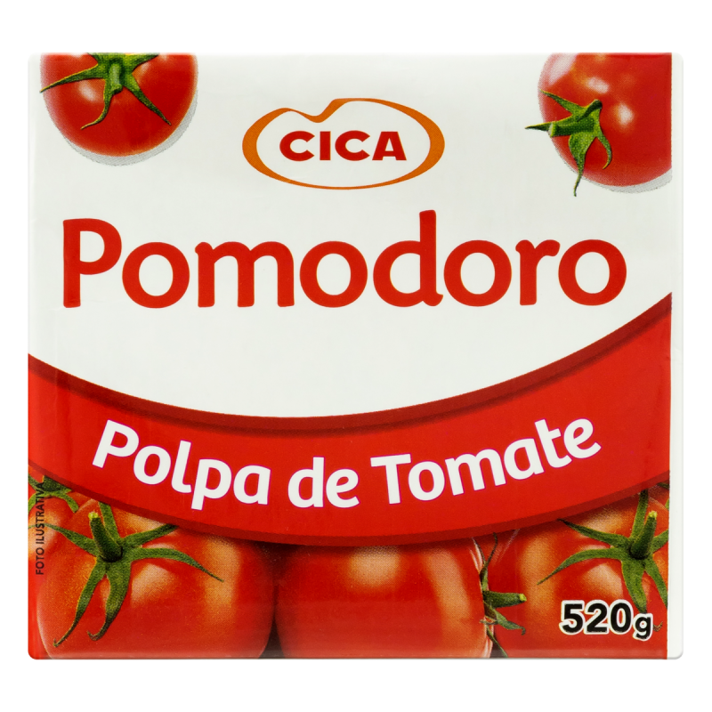 POLPA DE TOMATE POMODORO CICA CAIXA 520G
