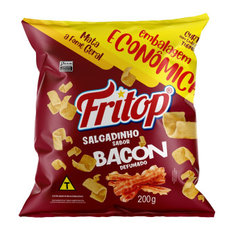 SALG MILHO FRITOP BACON DEFUMADO 200G