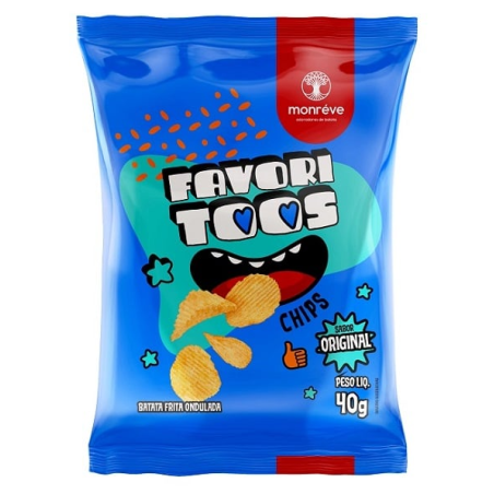CHIPS BATATA FAVORITOOS 40G ORIGINAL
