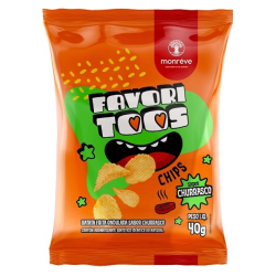 CHIPS BATATA FAVORITOOS 40G CHURRASCO