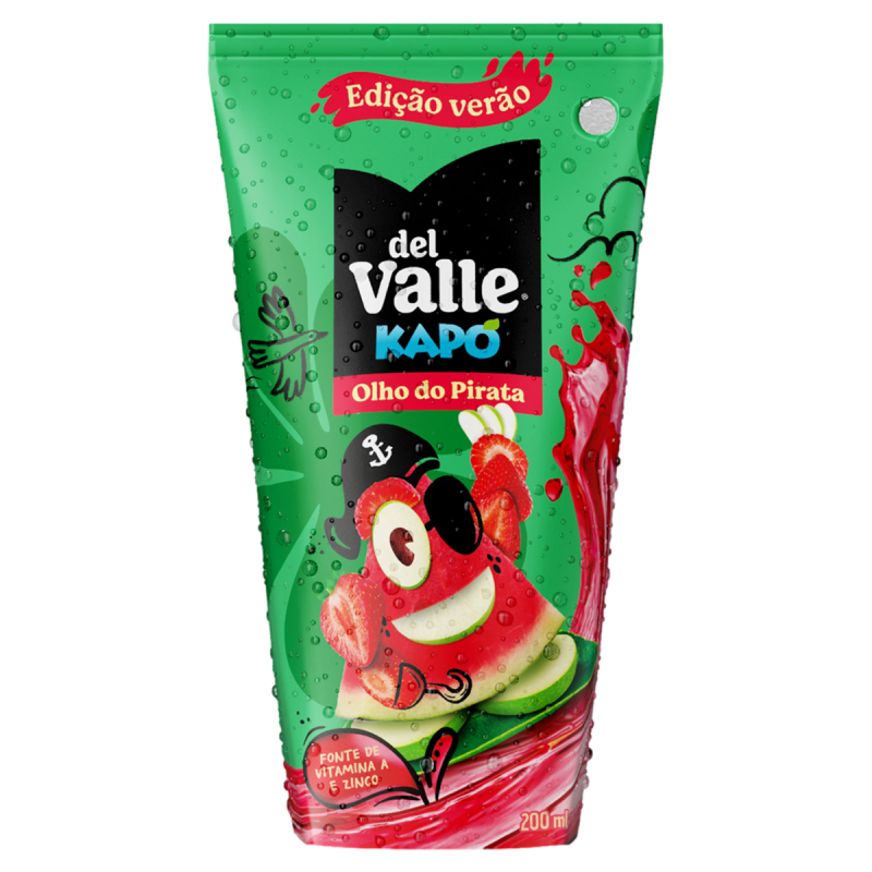 REFRESCO KAPO OLHO DO PIRATA MELANCIA 200ML