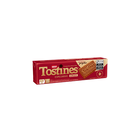 BISCOITO TOSTINES ESPECIAL GENGIBRE 150G NESTLE