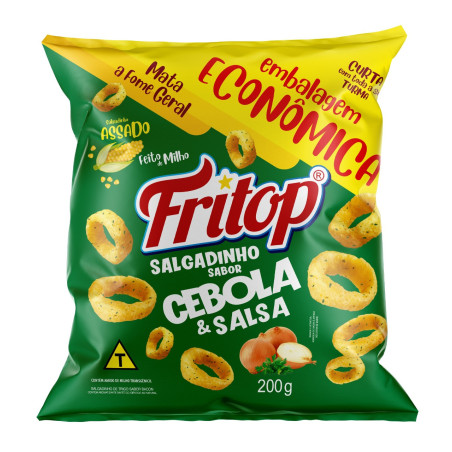SALG MILHO FRITOP CEBOLA E SALSA 200G