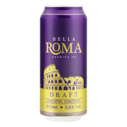 COQUETEL ALCOÓLICO COMPOSTO BELLA ROMA LATA 473ML