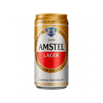 CERVEJA LAGER PURO MALTE AMSTEL LATA 269ML