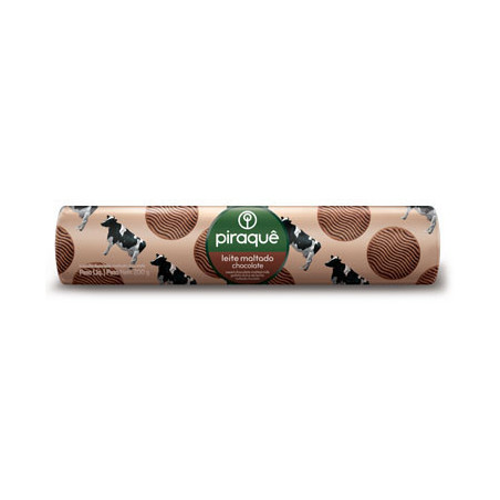 BISCOITO LEITE MALTADO CHOCOLATE PIRAQUÊ PACOTE 132G