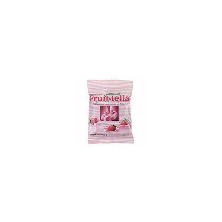 PACK BALA MORANGO COM CREME DE LEITE FRUIT-TELLA CAIXA 615G