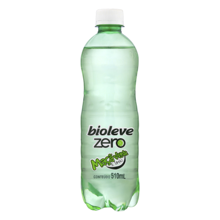 REFRIGERANTE MAÇÃ-VERDE E LIMÃO BIOLEVE ZERO GARRAFA 510ML