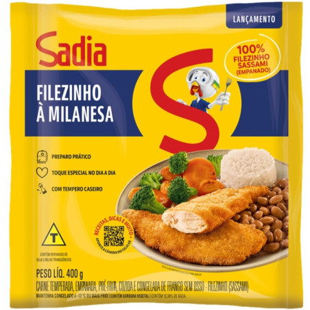 FILEZINHO FGO A MILANESA SADIA 400G