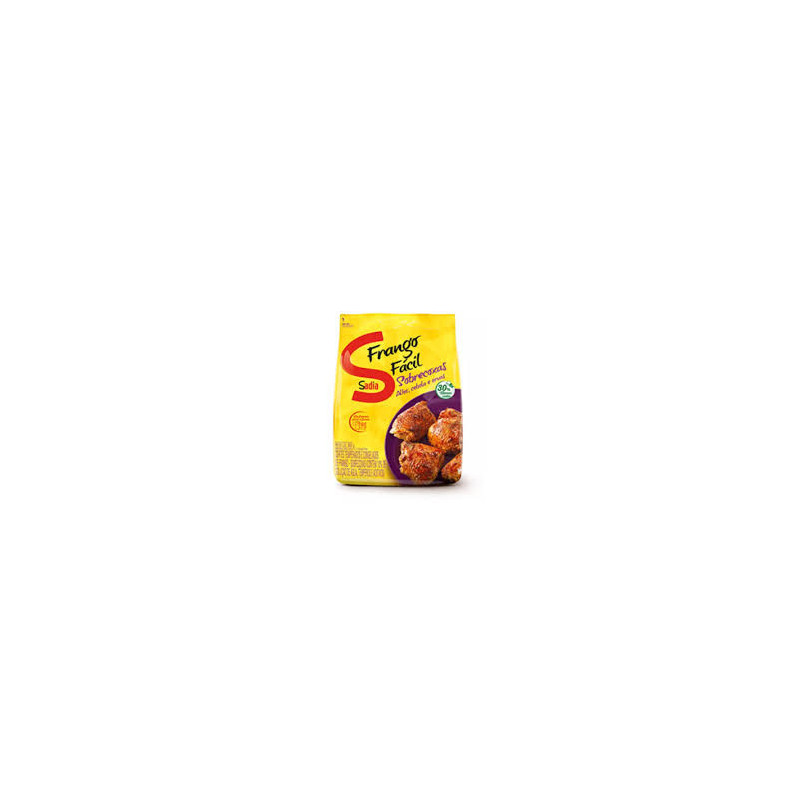 FILÉ DE PEITO DE FRANGO CONGELADO TEMPERADO SADIA FRANGO FÁCIL 700G
