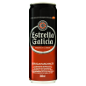 CERVEJA LAGER PURO MALTE ESTRELLA GALICIA LATA 350ML