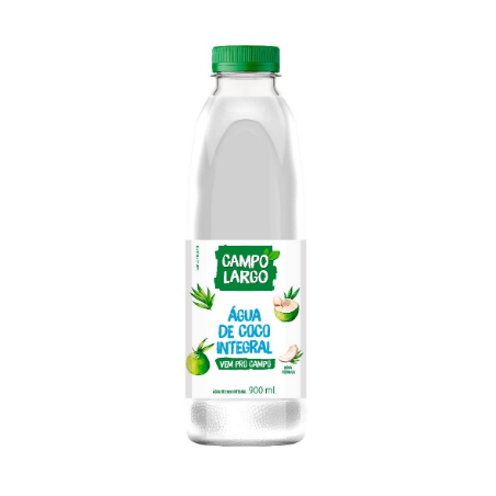 ÁGUA DE COCO INTEGRAL CAMPO LARGO GARRAFA 900ML