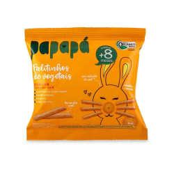 PAPAPA PALITINHOS DE CENOURA E GRAO DE BICO 20G