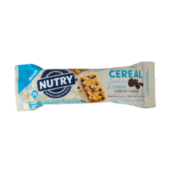 BARRA DE CEREAL COOKIES & CREAM NUTRY PACOTE 20G