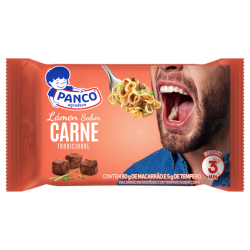 MACARRÃO INSTANTÂNEO LÁMEN CARNE PANCO PACOTE 85G