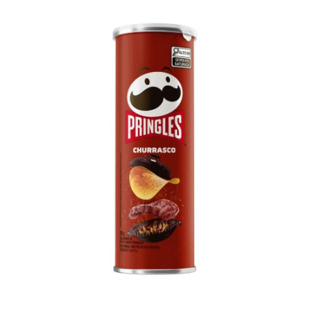 SALGADINHO DE BATATA CHURRASCO PRINGLES TUBO 109G