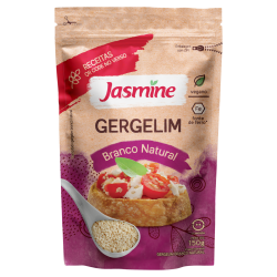 GERGELIM BRANCO NATURAL JASMINE POUCH 150G