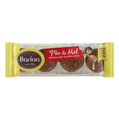 PÃO DE MEL BARION BANDEJA 90G