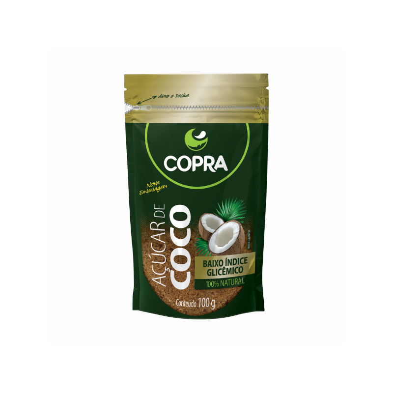 ACUCAR COPRA SACHE 100G COCO
