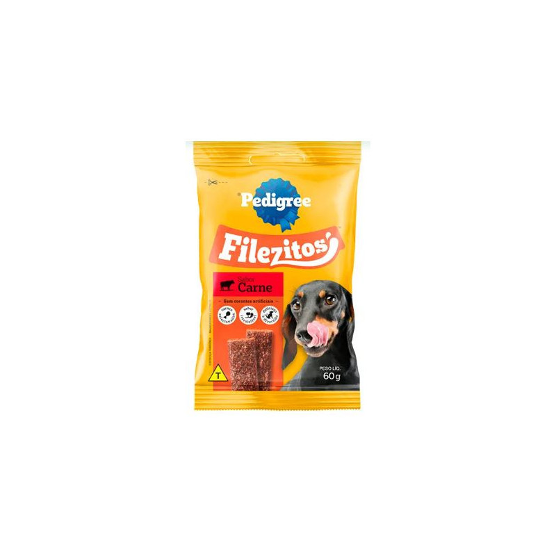 FILEZITOS PEDIGREE 60G CARNE