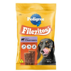 PETISCO CAES PEDIGREE 60G FILEZITOS AD CHURRASCO