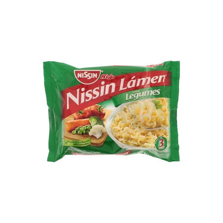 MACARRÃO INSTANTÂNEO LÁMEN LEGUMES NISSIN MIOJO PACOTE 85G