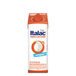 LEITE ITALAC UHT INTEGRAL 1LT ZERO LACTOSE