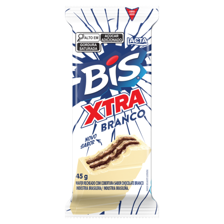 CHOCOLATE LACTA BIS 45G XTRA BRANCO