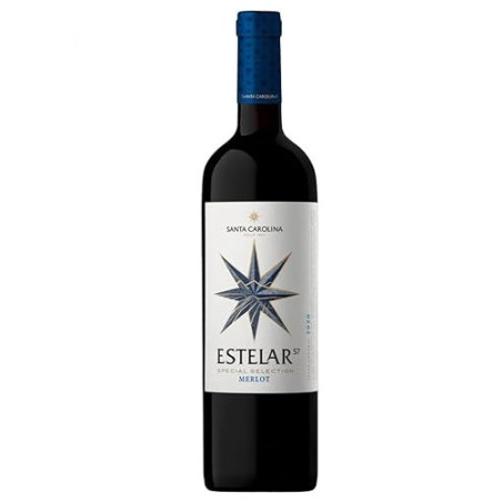 VINHO CHIL.STA CAROL.ESTELAR 57 MERLOT 750ML