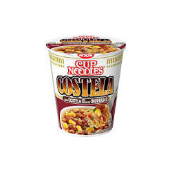 Macarrão Instantâneo Nissin Cup Noodles Costela com Molho de Churrasco 68g