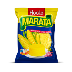 FARINHA MILHO FLOCADA MARATA 500GR - FLOCAO