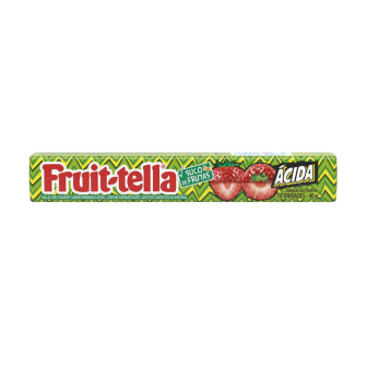 BALA ÁCIDA MORANGO FRUIT-TELLA PACOTE 40G
