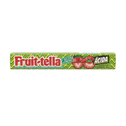 BALA ÁCIDA MORANGO FRUIT-TELLA PACOTE 40G