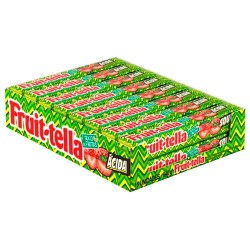 FRUITTELLA DISPLAY MORANGO ACIDO 40,0G 16UN