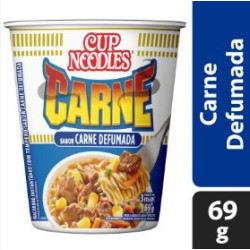 MACARRÃO INSTANTÂNEO CARNE DEFUMADA CUP NOODLES COPO 69G
