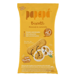 BISCOTTI MARACUJÁ E CAMOMILA PAPAPÁ 60G