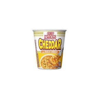 Macarrão Instantâneo Queijo Cheddar Nissin Cup Noodles 69g