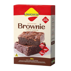 MISTURA BROWNIE E PETIT GÂTEAU DIET ZERO LACTOSE ZERO AÇÚCAR LOWÇUCAR CAIXA 150G