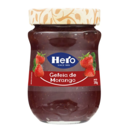 GELEIA MORANGO HERO VIDRO 345G