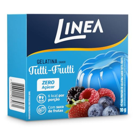 GELATINA LINEA S AÇÚCAR TUTTI FRUTTI 10G